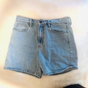 Hidden High Waist Denim Women's Shorts